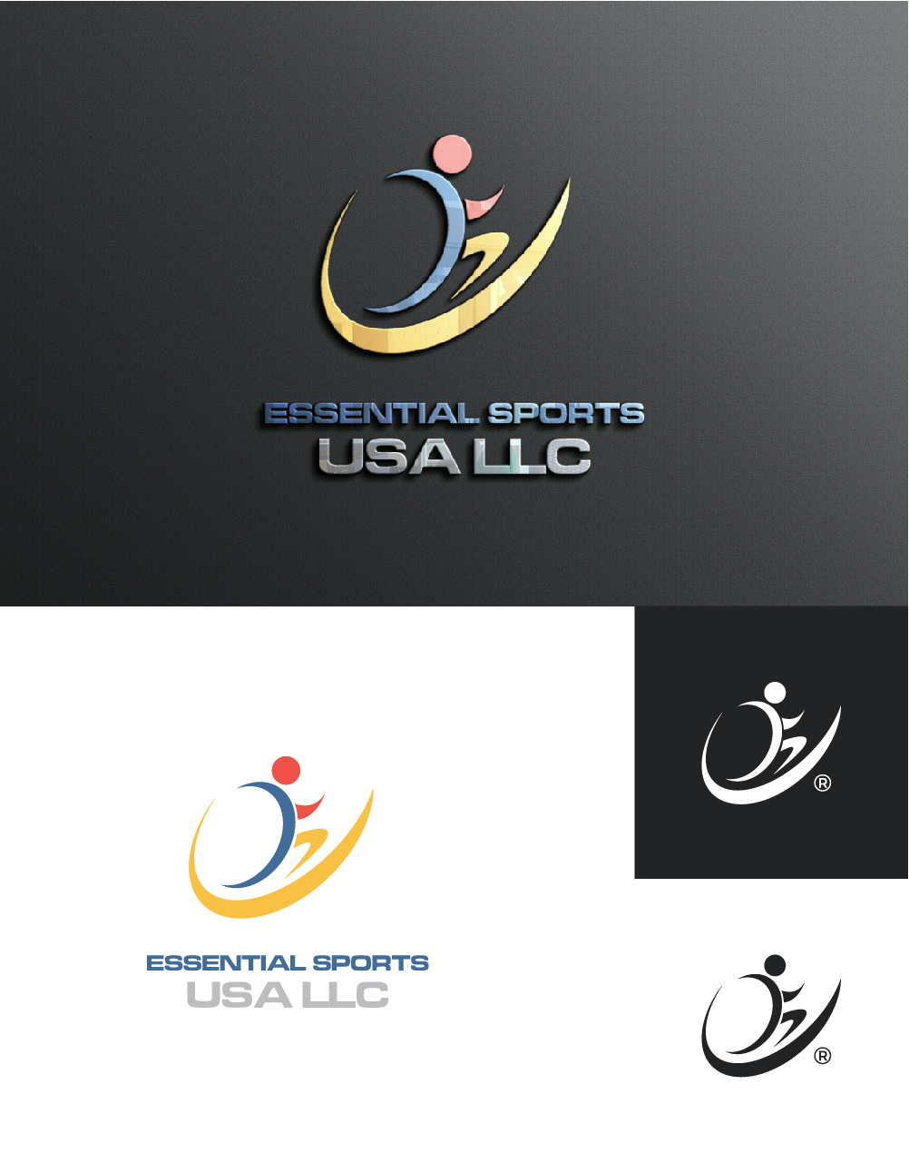 Logo Design by farady for Essential Sports USA LLC | Design #27290944