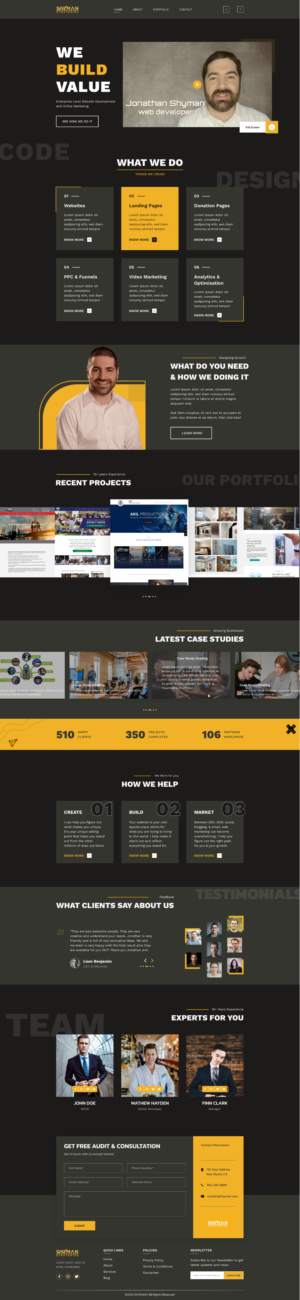 Web Design by Creative Air for this project | Design: #27294311