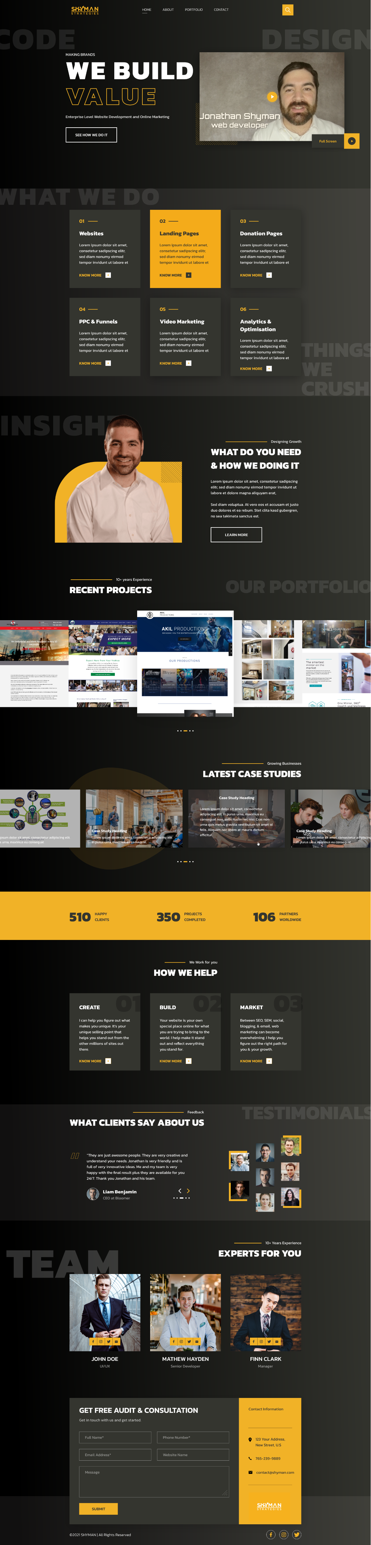 Web Design by Creative Air for this project | Design #27294499