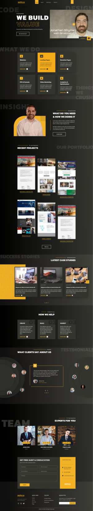 Web Design by Creative Air for this project | Design: #27301133