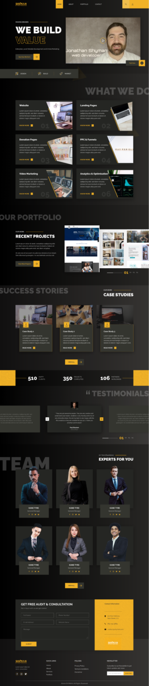 Web Design by Creative Air for this project | Design: #27304040