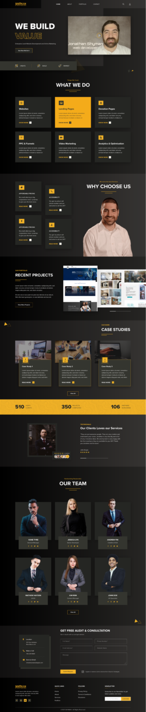 Web Design by Creative Air for this project | Design: #27308299