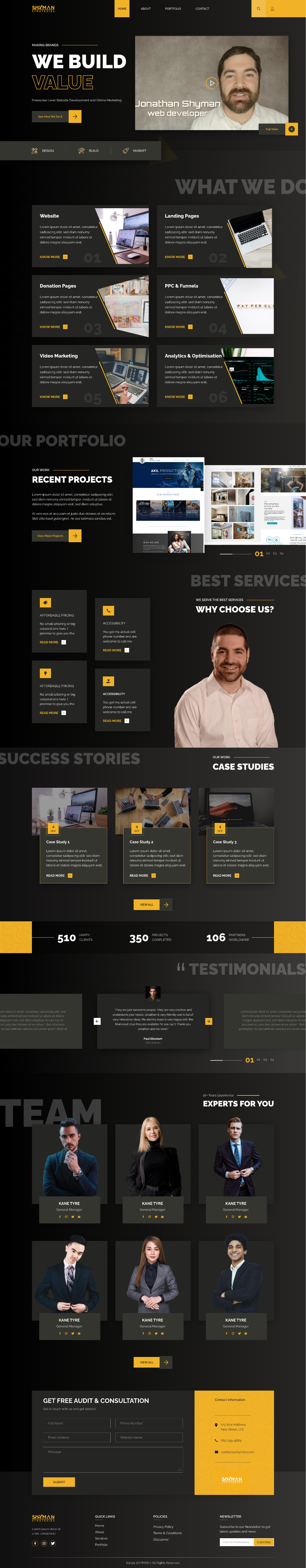 Web Design by Creative Air for this project | Design #27335063