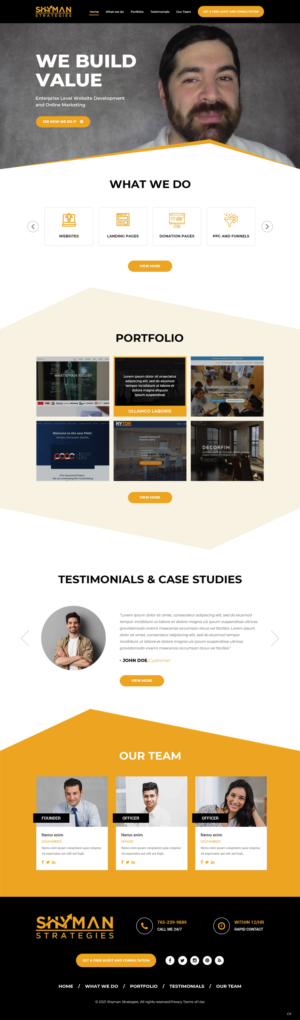 Web Design by pb for this project | Design: #27291860