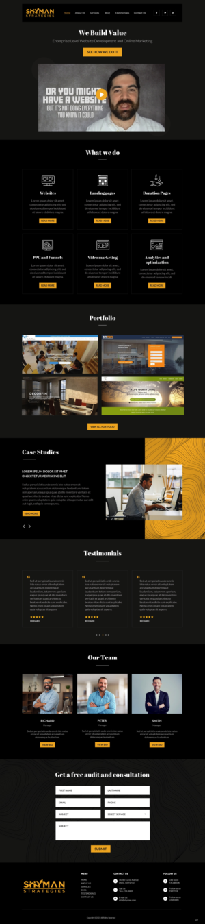 Web Design by pb for this project | Design: #27291861