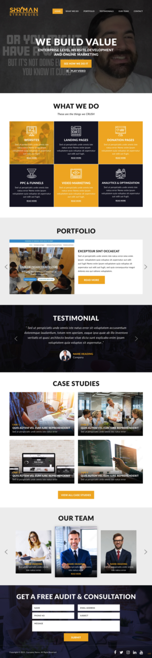 Web Design by pb for this project | Design: #27291862