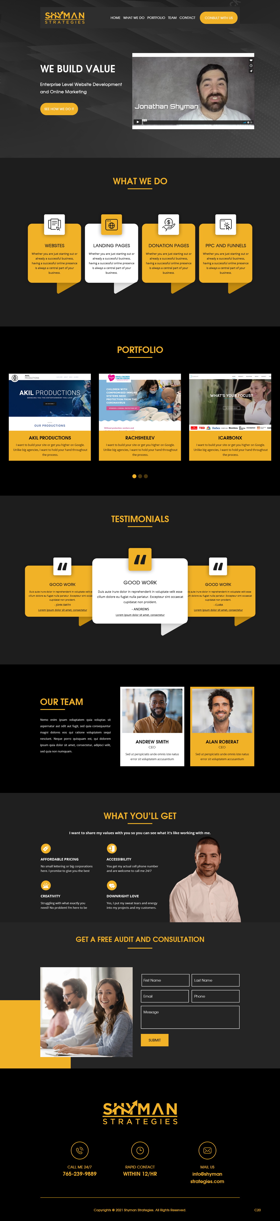Web Design by pb for this project | Design #27306423