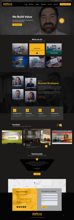 Web Design by Ved Web Services for this project | Design #27291067