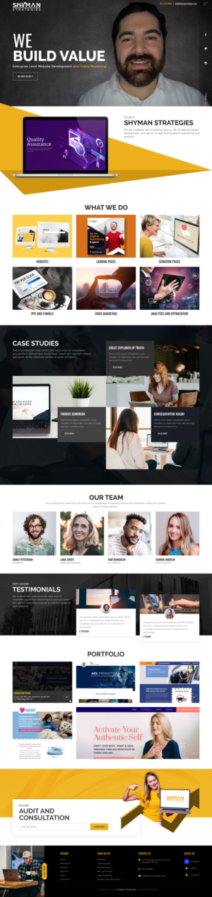 Website for a web design agency | Web-Design von sai.designer87