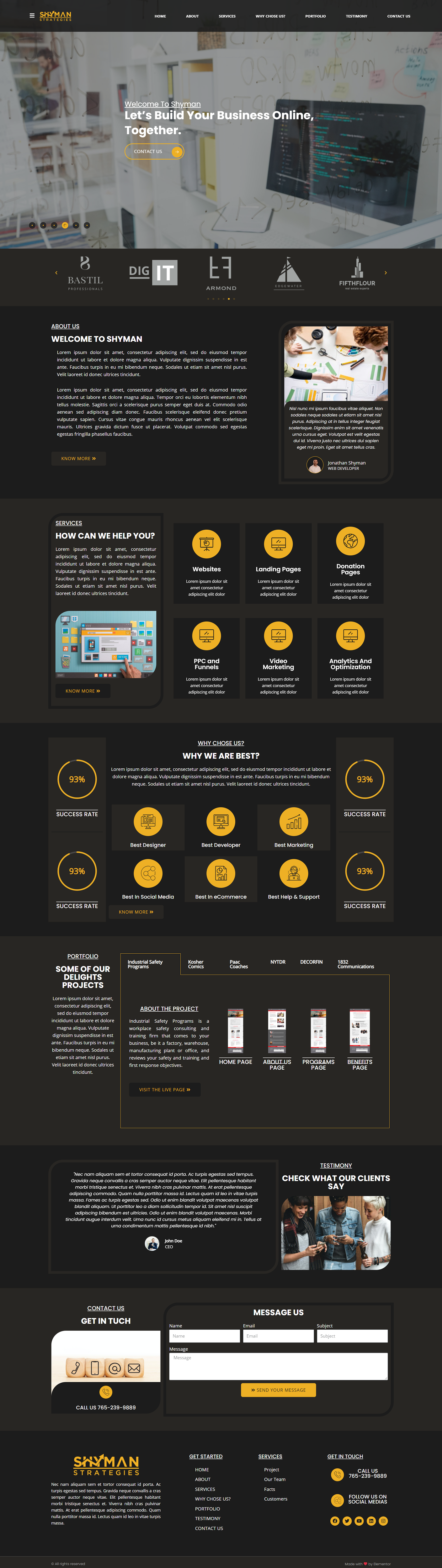 Web Design by JohnDigiTech for this project | Design #27317431