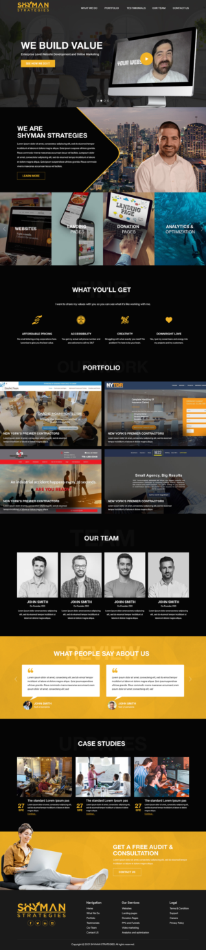 Web Design by Titan Eagle for this project | Design: #27290035