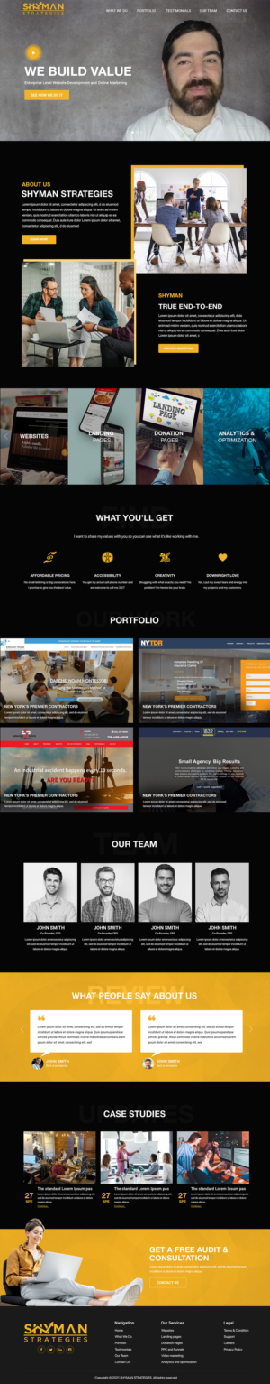 Web Design by Titan Eagle for this project | Design: #27290228