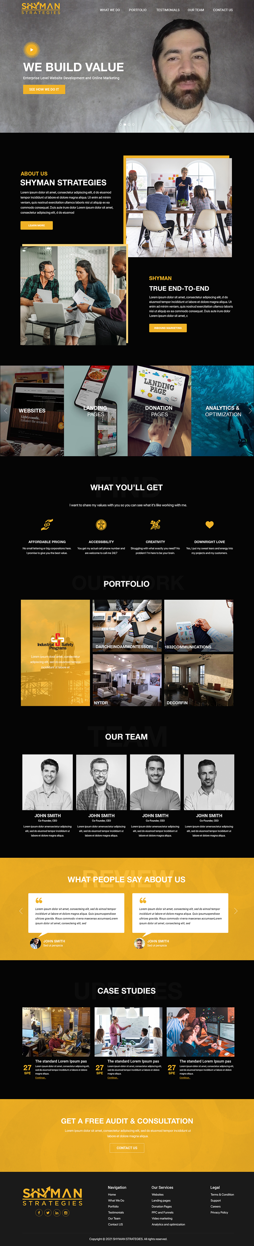 Web Design by Titan Eagle for this project | Design #27293743
