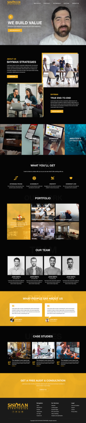 Web Design by Titan Eagle for this project | Design: #27293743