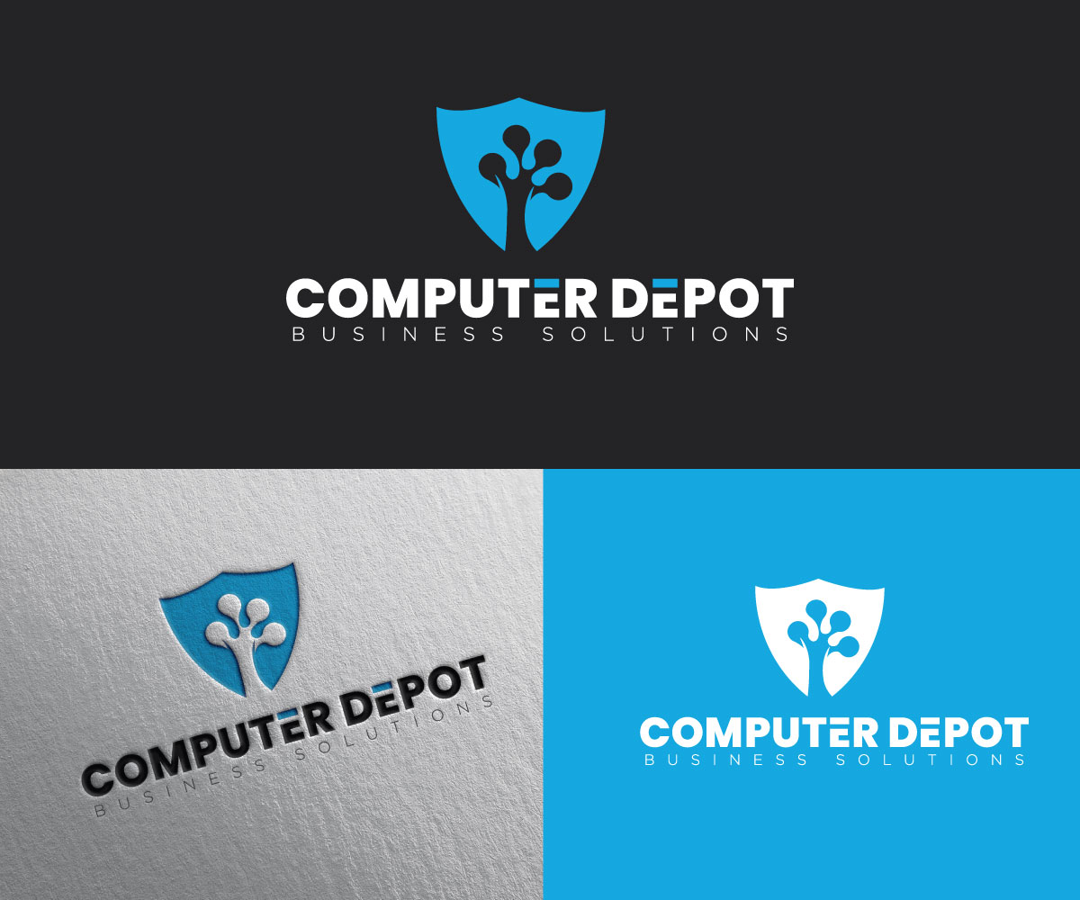 Logo Design by Adi Graphics for Computer Depot Business | Design #27313794
