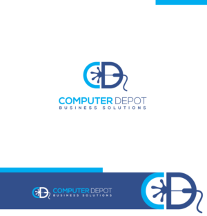 Logo Design by ecorokerz for Computer Depot Business | Design: #27288852