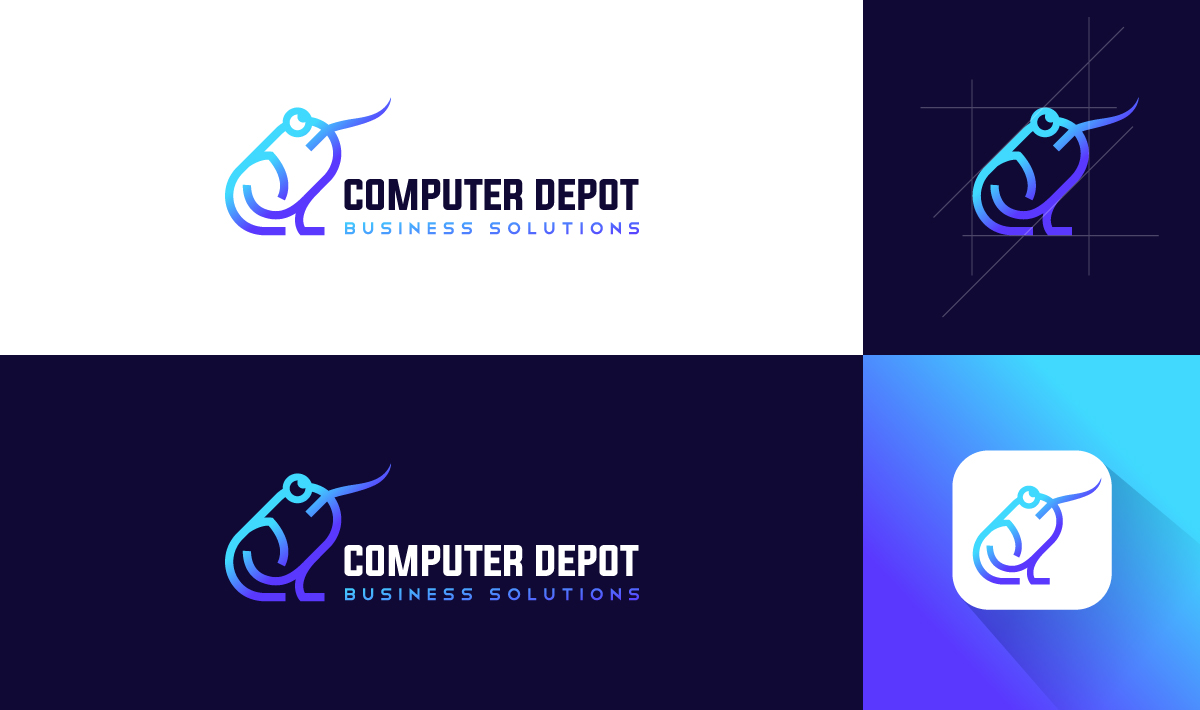 Design de Logo par step forward 2 pour Computer Depot Business | Design #27289222