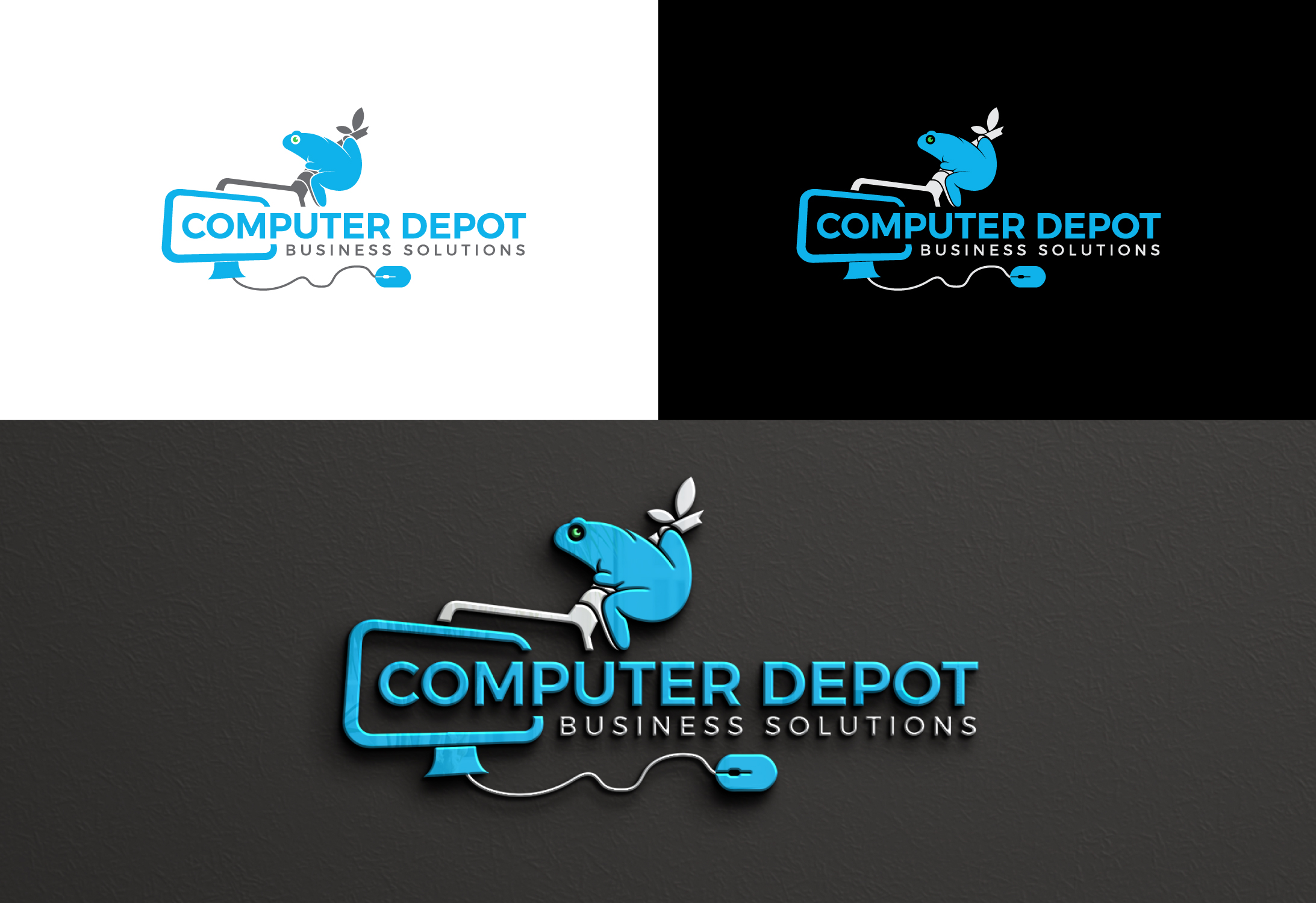 Logo Design by Remonis.co for Computer Depot Business | Design #27288563
