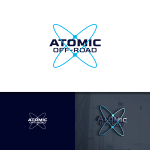 Atomic Off-Road  tag line Jeep - Truck - SUV | Logo Design by MunirMishbah