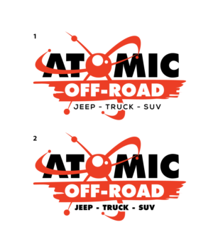 Atomic Off-Road  tag line Jeep - Truck - SUV | Design de Logo par geni