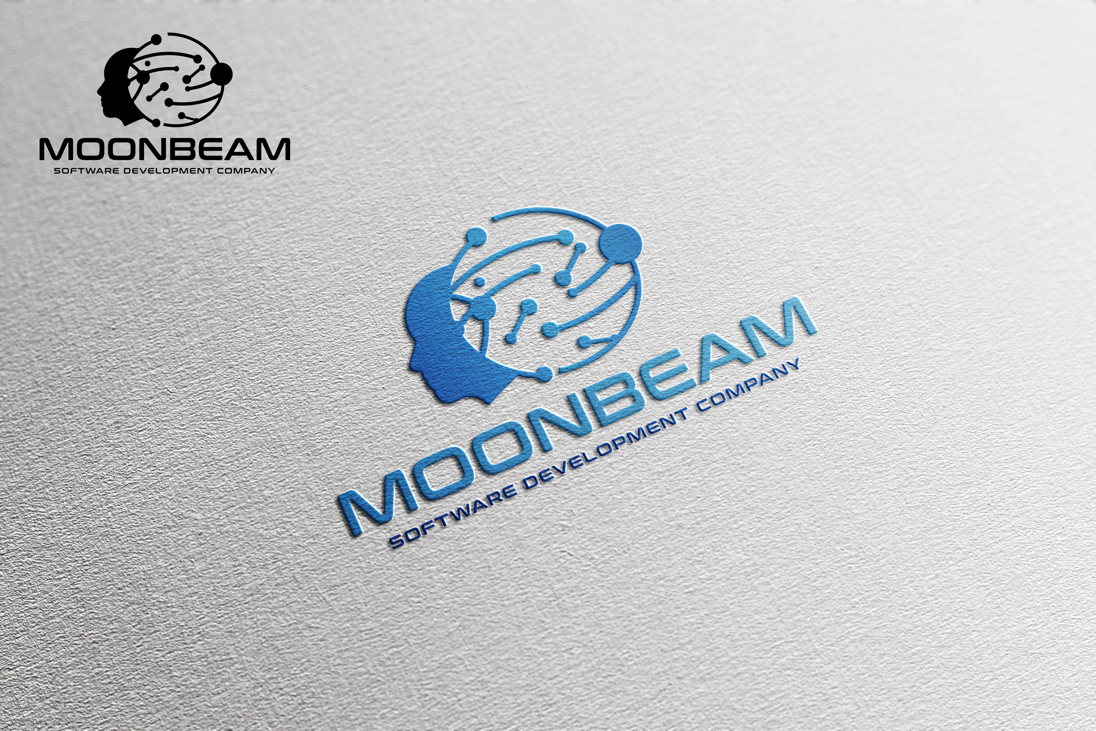 Logo Design by Nova Tech Solutions for Moonbeam | Design #27287520