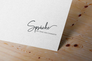 Sprüche mit Herz und Charakter | Diseño de Logo por Aaaron