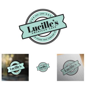 Lucille's American Cafe - And possibly "Foods that Comfort" | Logo-Design von michellefrances