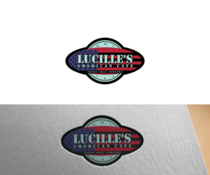 Lucille's American Cafe - And possibly "Foods that Comfort" | Logo-Design von uitaki