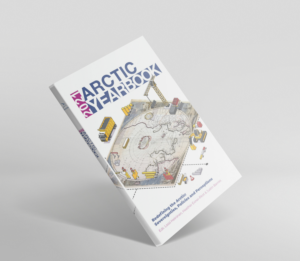 Cover of Arctic science journal | Graphic Design by Sarina.dsg