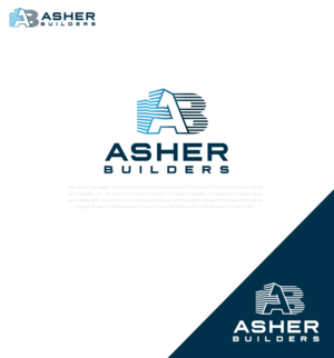Asher Builders | Logo-Design von dharlan