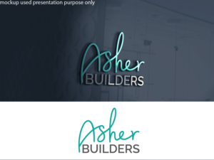 Logo-Design von A S design @ für Asher Builders, LLC | Design: #27307200