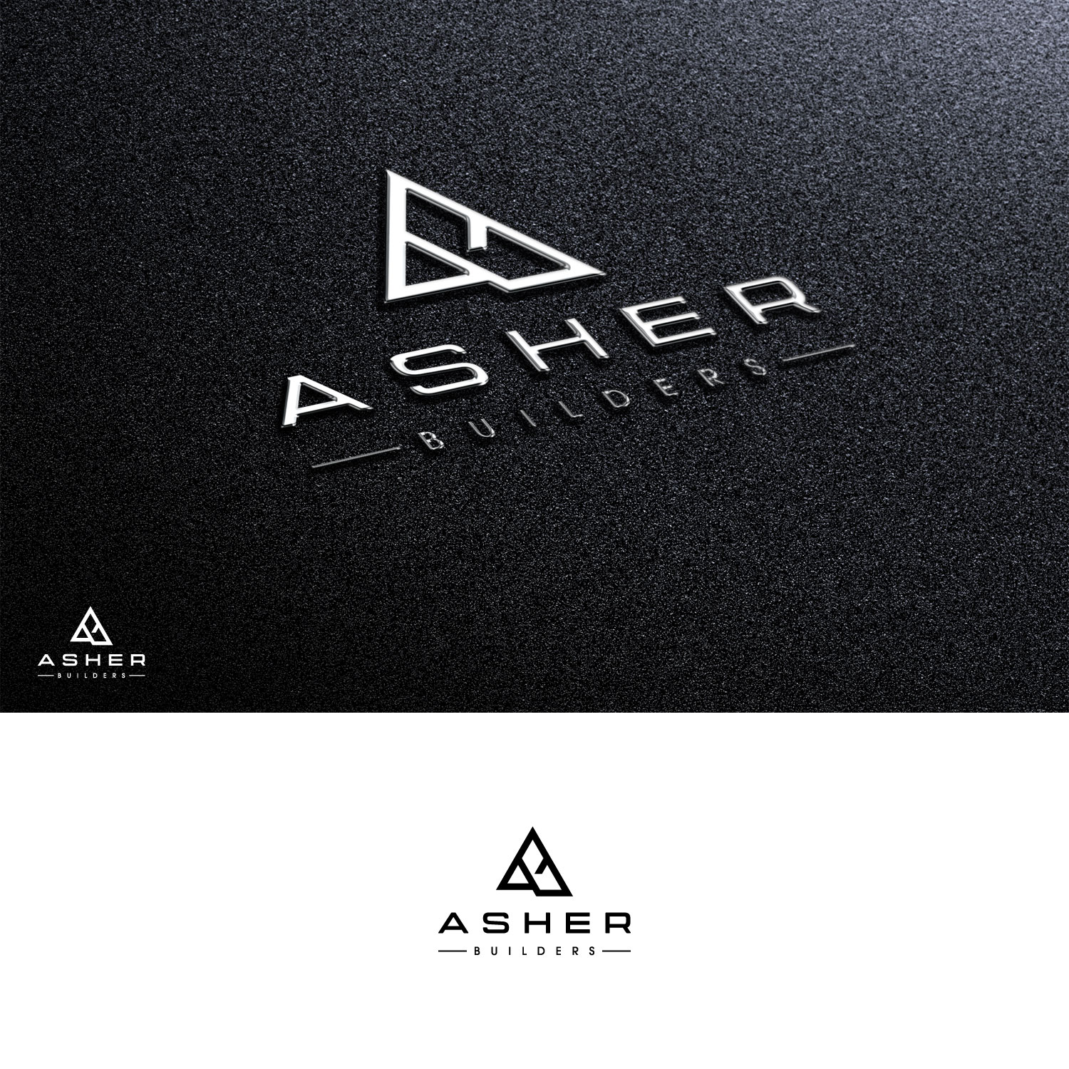 Logo Design by Haja_H2 for Asher Builders, LLC | Design #27288571