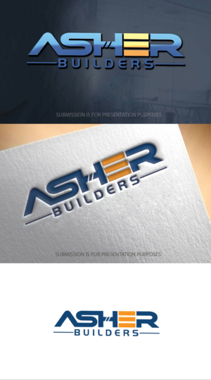 Logo Design by graphicevolution for Asher Builders, LLC | Design: #27346540
