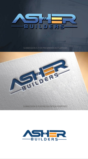 Logo Design by graphicevolution for Asher Builders, LLC | Design: #27346542