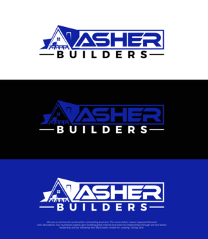Logo-Design von UMBRA Designs für Asher Builders, LLC | Design: #27291932