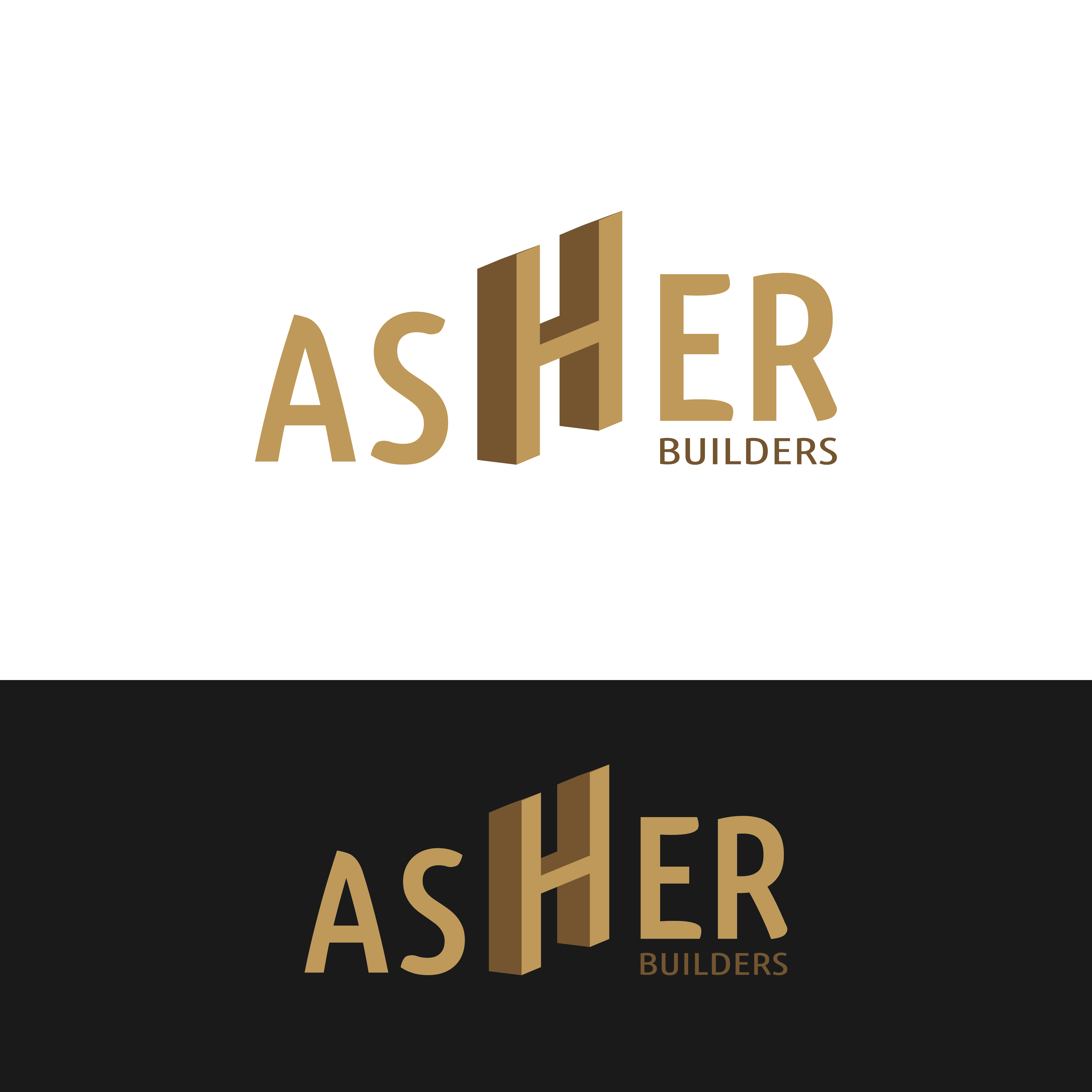 Logo-Design von CratCrut für Asher Builders, LLC | Design #27319727