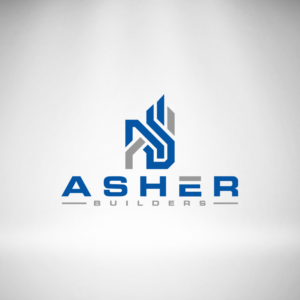 Asher Builders | Logo Design by Gerald Design 3
