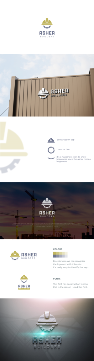 Logo-Design von Moon Design. für Asher Builders, LLC | Design: #27295829