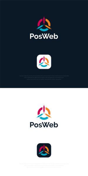 PosWeb | Logo Design by sushsharma99