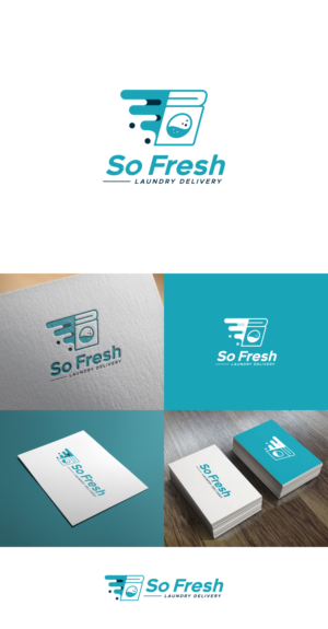 Laundry US - Wash & Fold Delivery Service- | Logo Design by NineOwl