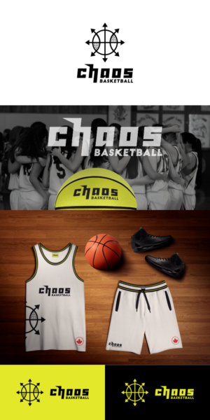 CHAOS basketball | Diseño de Logo por luiz otavio I DESIGN