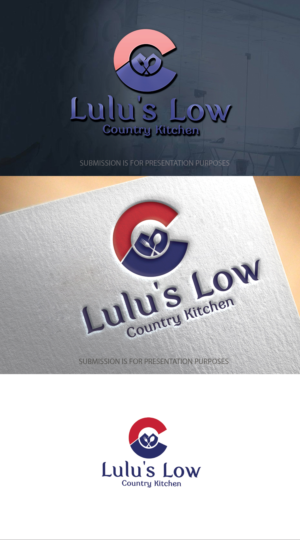 Lulu's Low Country Kitchen | Logo Design by graphicevolution