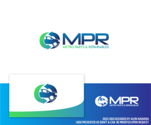 Design de Logo par alvinnavarra pour Metro Parts & Repairables  | Design : #27316924