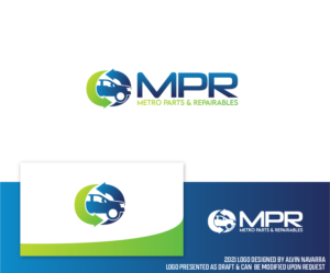Design de Logo par alvinnavarra pour Metro Parts & Repairables  | Design : #27316925
