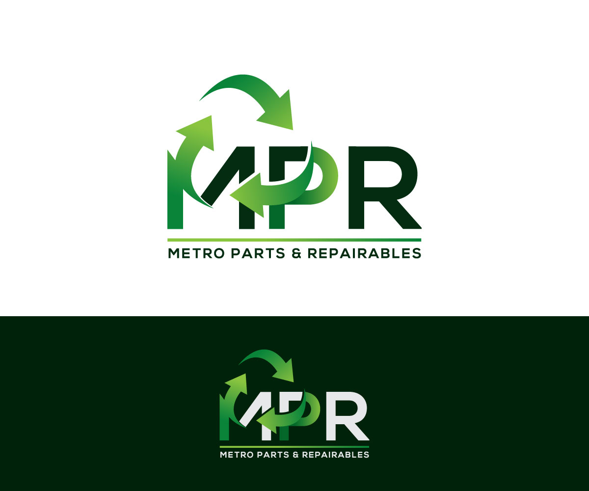 Logo Design by Dot Design 3 for Metro Parts & Repairables  | Design #27289780