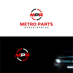 I want the logo to have my business initial’s “MPR” and an auto recycling sign incorporated together.  I would  like the  recycling arrows to be bright green.  | Logo Design by SigmaStudio