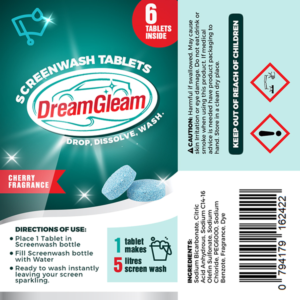 Design for Screen Wash Tablet Tube New product