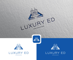 The logo must have a graphic section and “Luxury Ed” below (see example). | Logo-Design von Iris 3