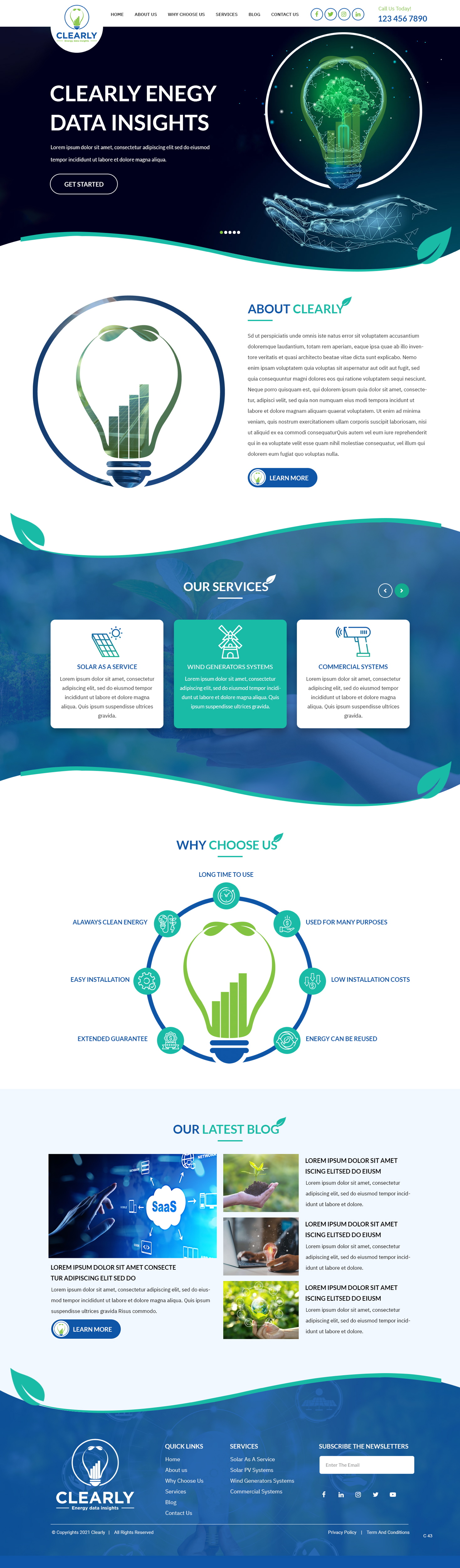 Web Design by pb for Clearly | Design #27323875