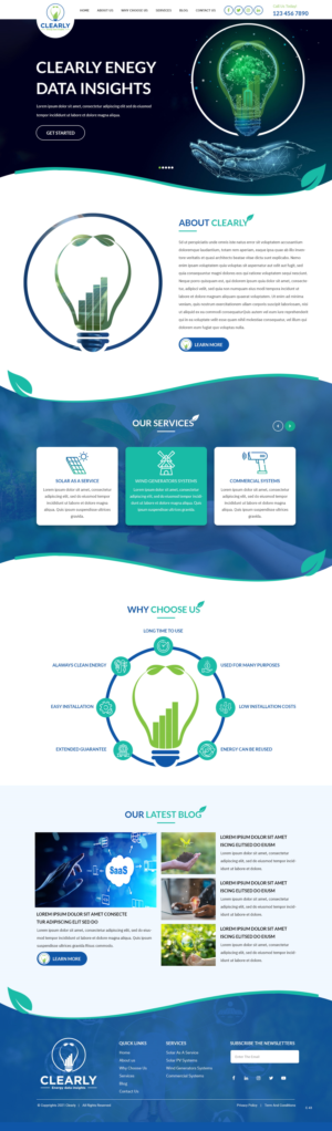 Web Design by pb for Clearly | Design: #27323875